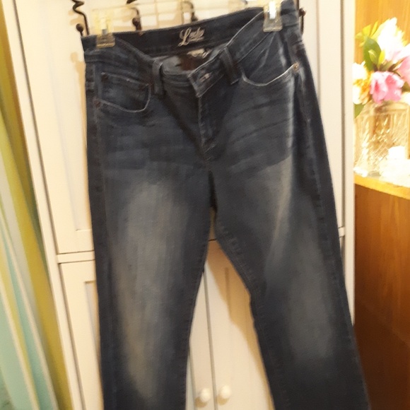 Size 2 Lucky Brand Blue Jeans - Picture 2 of 5
